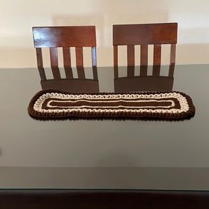 Handcrafted table runner